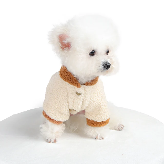 1Pc Pet Clothes Plush Zoo Sweater Bear Autumn and Winter Thickened Coat Cat Dog Warm Clothing 4