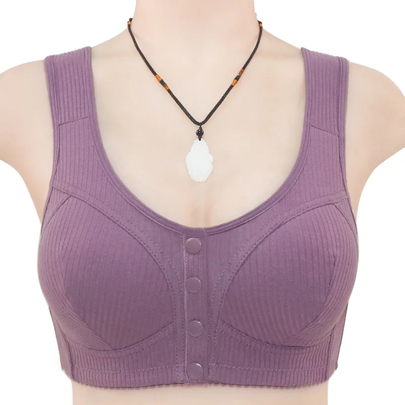 Front Closure Bras for Women, Daisy Bra for Seniors, Sleeping