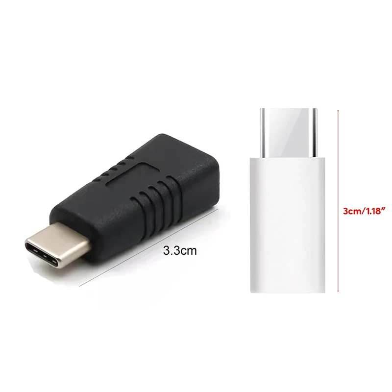 Compact Anti-Corrosion Adapter: Mini USB Female to Type C Male Phone Converter