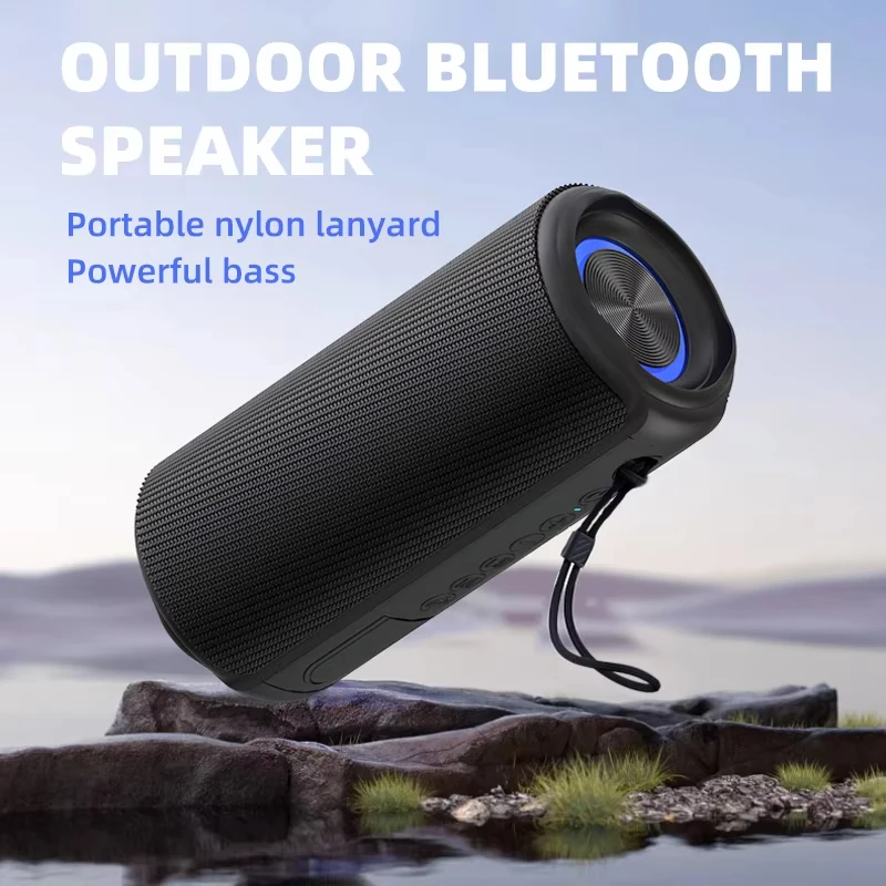 MX40 Powerful Bluetooth Speaker Bass Wireless Speakers Subwoofer Waterproof Sound Box Support TF, TWS, USB Flash Drive