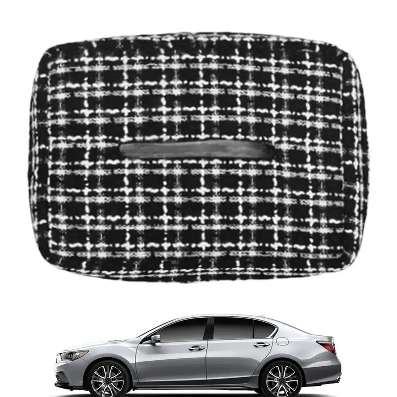 

Auto Tissues Holder Unmatched Performance Practical Present Car Organization Accessories Car Extra Large Soft Rectangular Cover