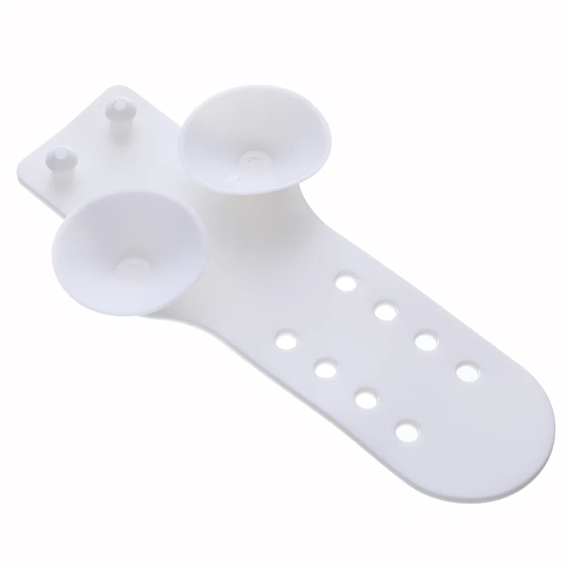 Shower Sead Holder Silicone Powerful Suction Removable Wall Mounting Suction Cup Shower Support Bracket For Bathroom Accessories