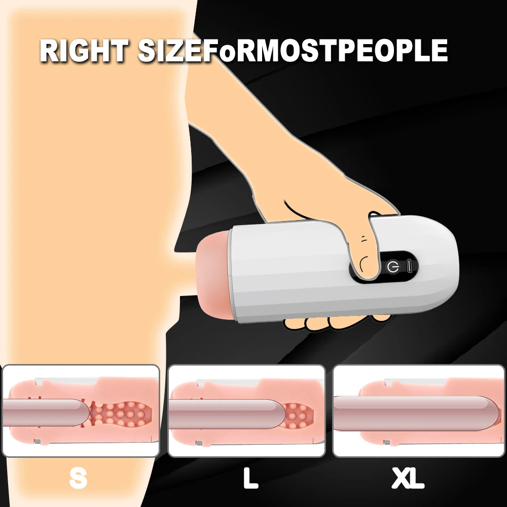 Male Masturbators Automatic Sucking Stroker Blowjob Machine 3D Textured Penis Pump Sex Toys for Men male masturbator cup,male masturbator,male masturbation aid
