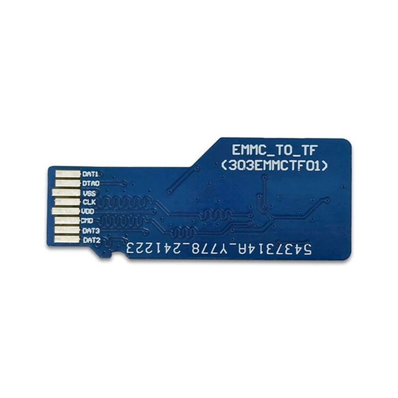 EMMC를 TF 카드 모듈로 업그레이드했습니다. 32GB BGA153 BGA169를 TF 카드 MMC 카드 변환기-ABFB로 변환했습니다.