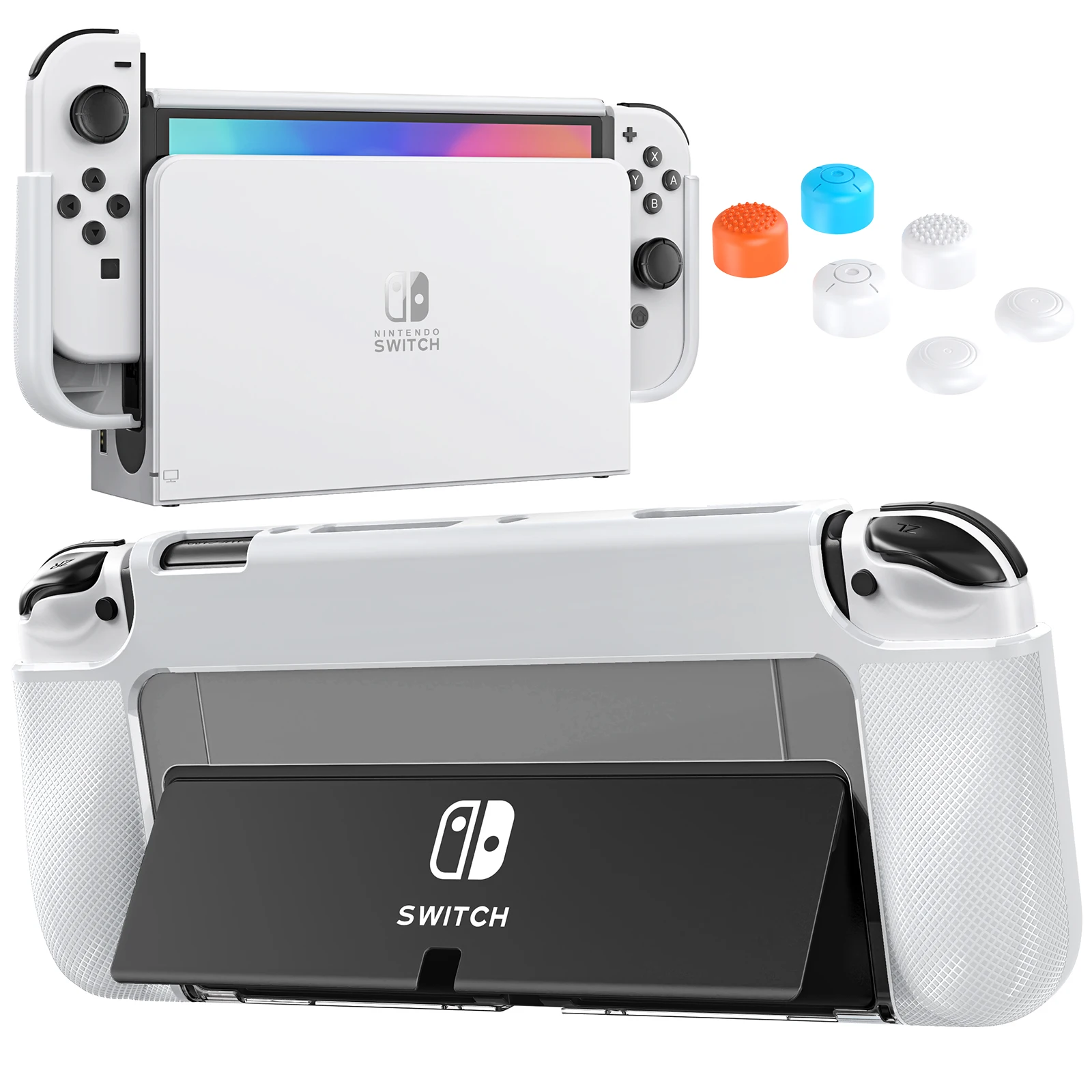 HEYSTOP Étui pour Nintendo Switch et Switch OLED, Protection