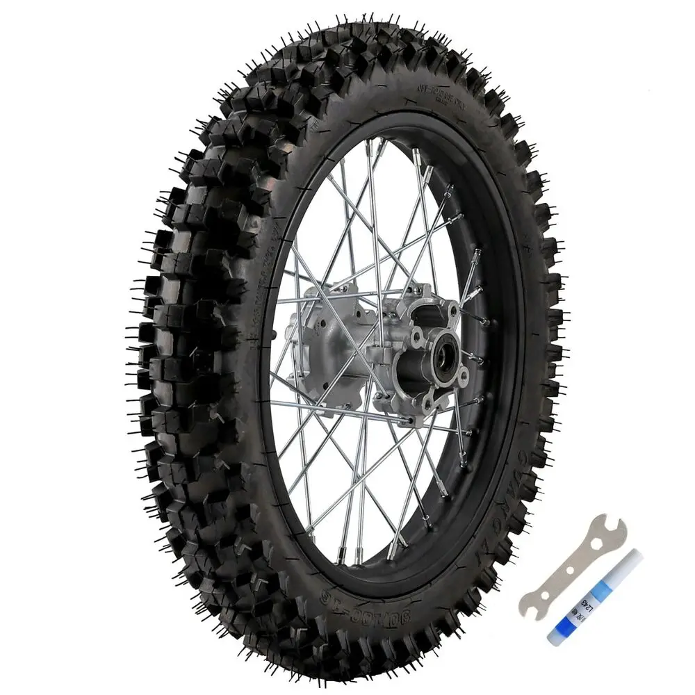 

16" Rear Big Wheel 90/100-16 Tire Rim fo Pit Dirt Bike 125cc 150cc 200cc Apollo