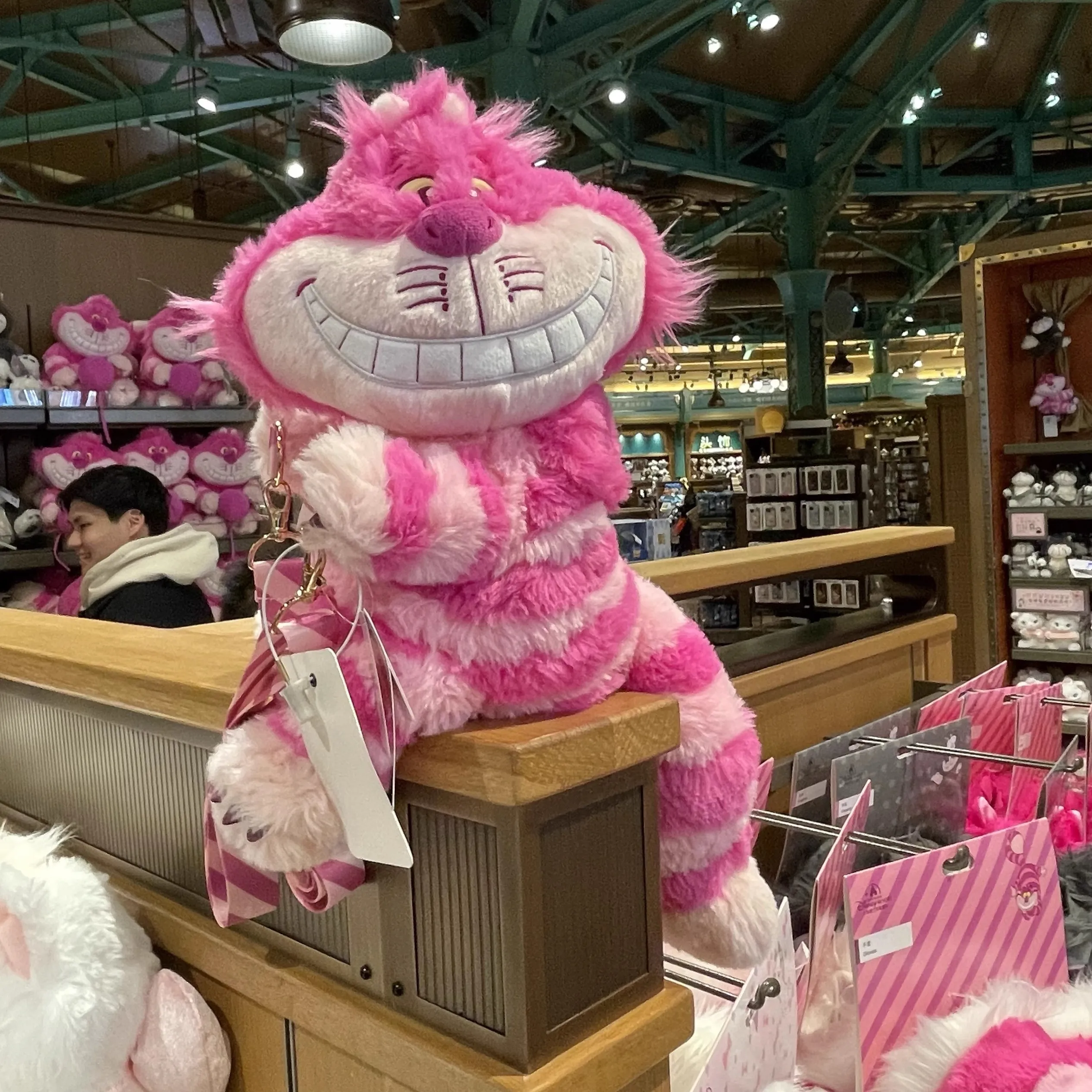 上海ディズニーランド マリー猫、ルシファー、チェシャ猫のぬいぐるみ