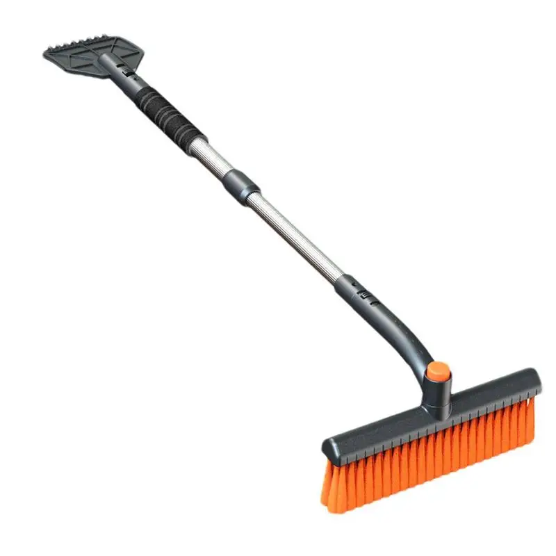 

Ice Scrapers For Car Windshield Telescoping Ice Scraper With Snow Brush For Car Windshield Heavy-duty Frost Snow Ice Removal For