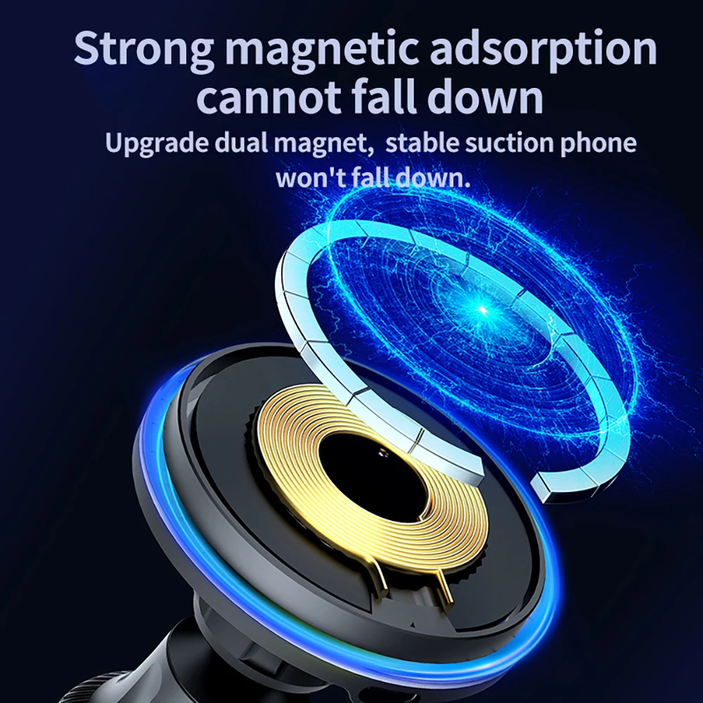 Updating Wireless Car Phone Charger For Mercedes Benz EQA For GLA H247 Magsafe Car Holder Bracket B CLASS W247 -