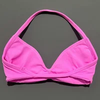 HISTELLO Impacts Strappy Bra Gym Top Women High Support Thin Strap Halter Sports Seamless Bra Scrunch Push-up Workout Yoga Tanks - Image 6