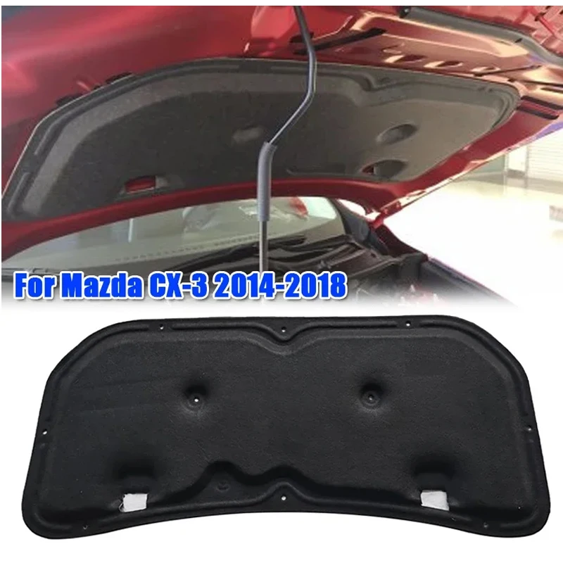 Sound Proof Mat Sound Insulation Mat Sound Deadener Mat Heat Insulation Mat For Mazda CX-3 2014-Front Hood Engine Insulation Cotton Heat Insulation Pad Engine Soundproof