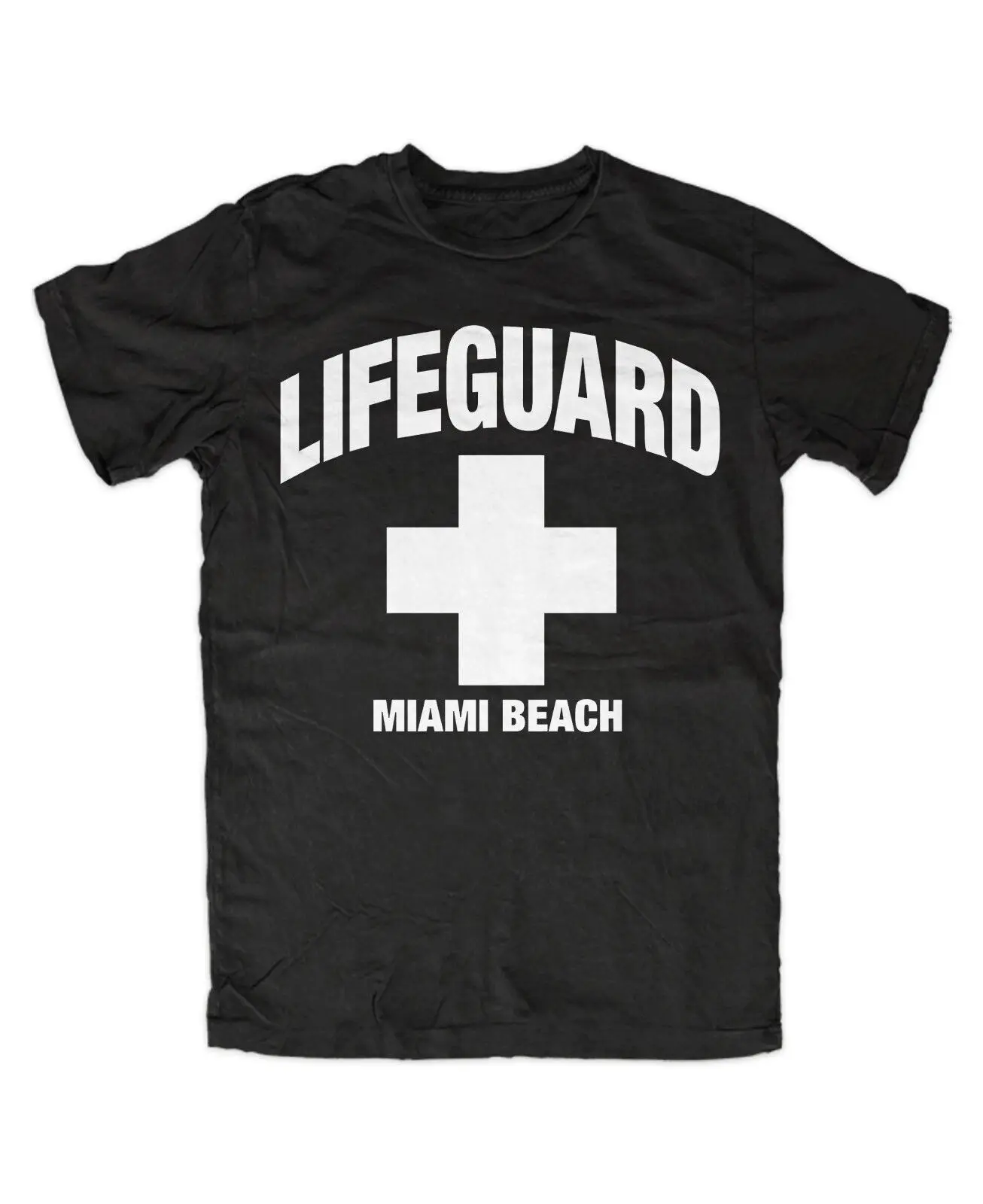 Maglietta Bagnino Miami Beach David Hasselhoff Cult Miami Florida Baywatch