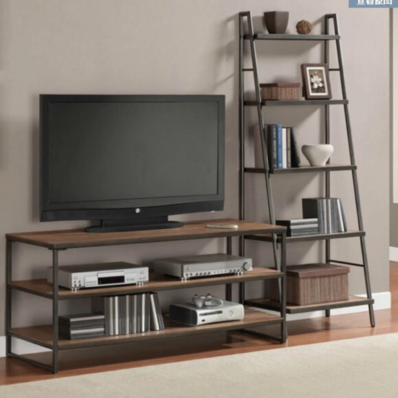 

Old Industrial Style TV Cabinet and Tea Table Combination Retro Style