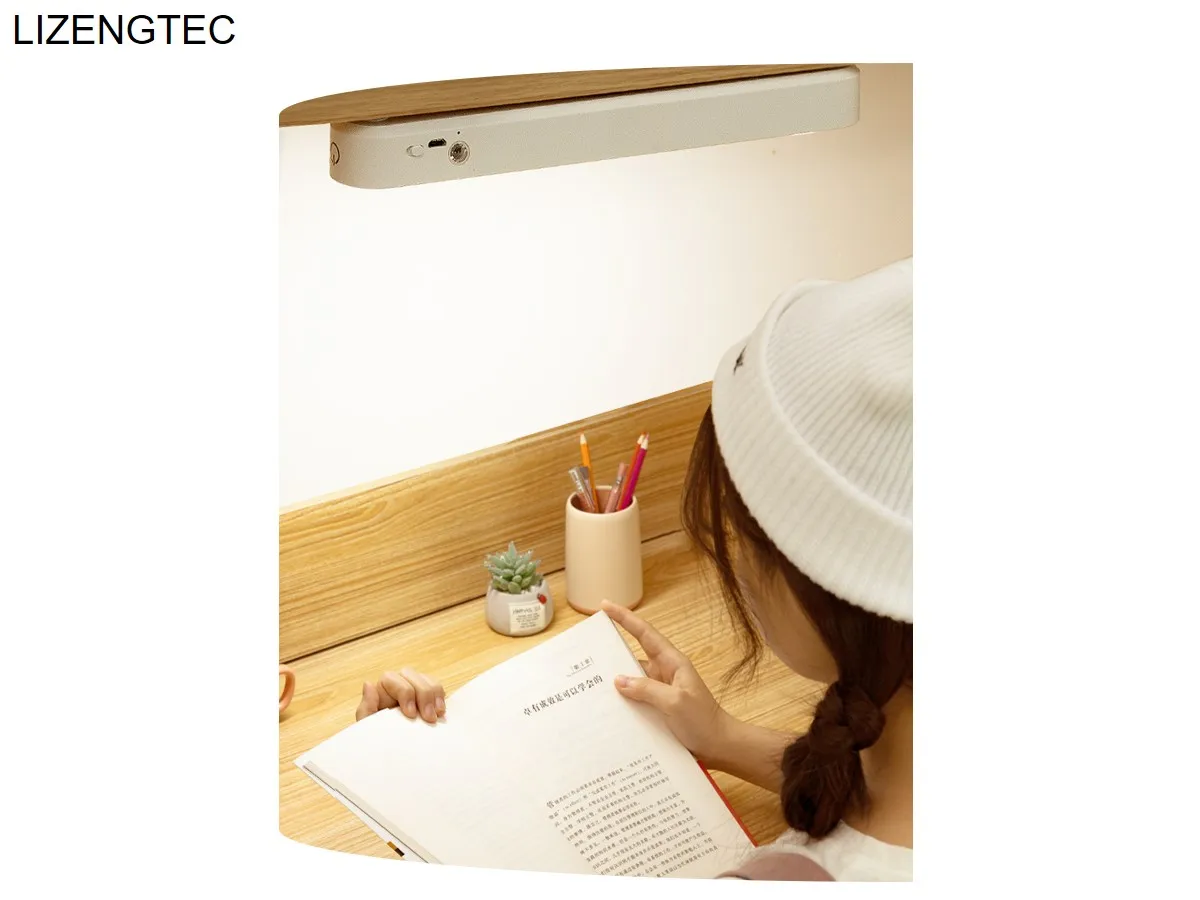 LIZENGTEC-새로운 원격 제어 USB 가제트 자기 매력 충전식 타이밍 자동 종료 LED 조명, 무료배송