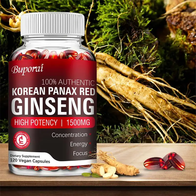 Complément de ginseng rouge panax coréen énergie et vitalité_voghion.com