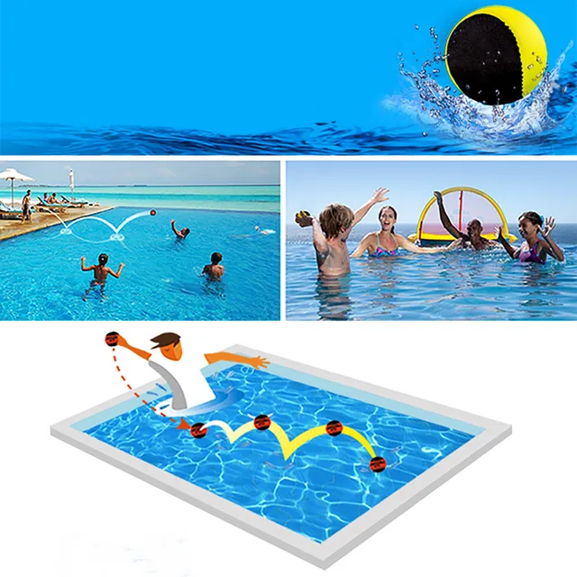 Water Balls Bounce On Water Pool Ball Beach Toys For Kids  Adults Toy Beach Ball Water Balloons Color Balls Outdoor Beach Toy 5