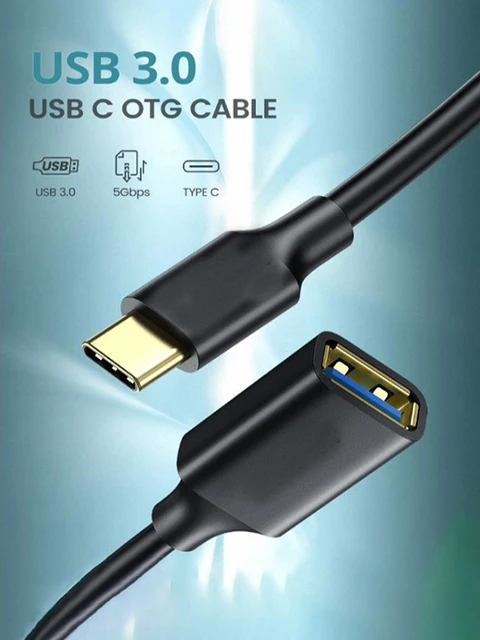 AISENS A101 – 0025 – Cavo USB 2.0 da 1.8 m per cellulari e Fotocamere digitali, Colore: Nero