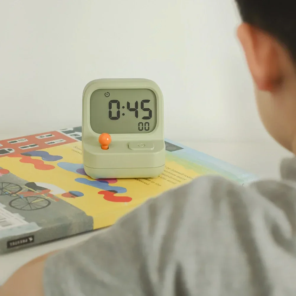 

Game Digital Alarm Clock For Bedroom Nostalgia Dormitory Sleepiness Learning Timer All-In-One Clock Special For Students