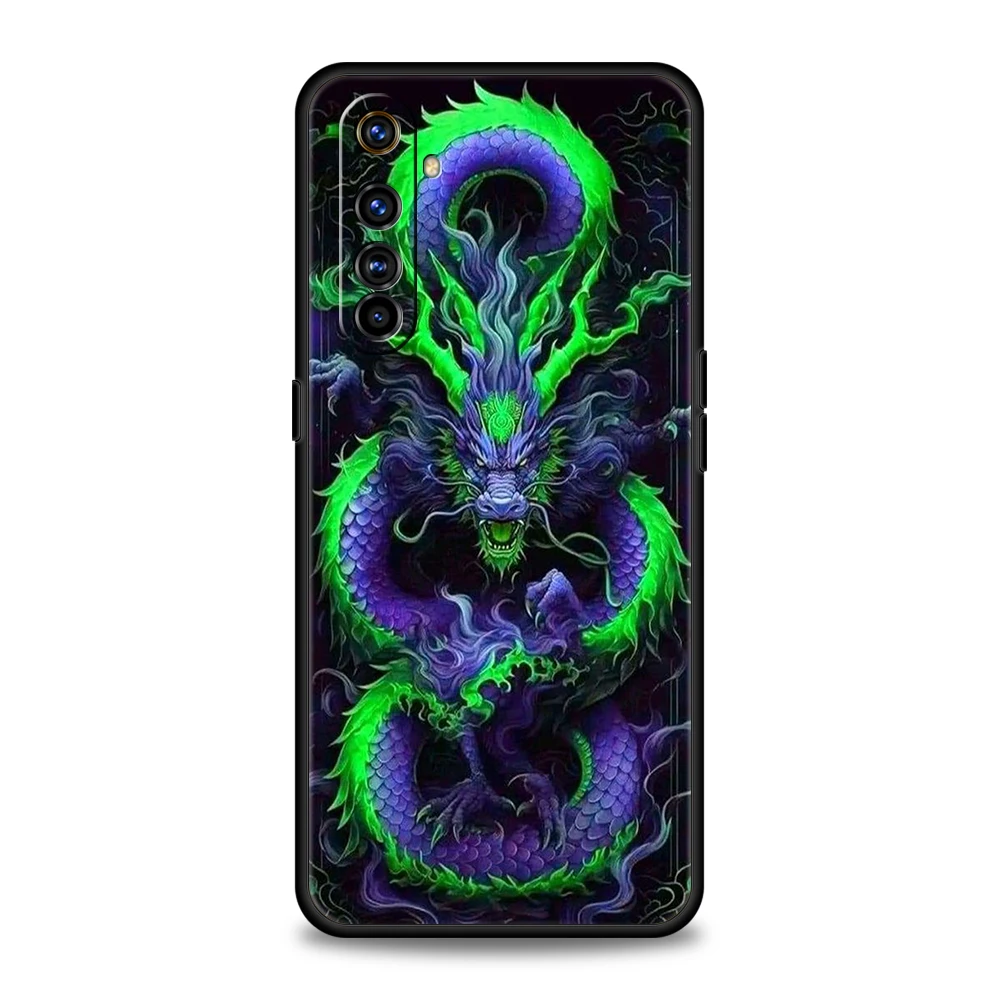 Dazzling Dragon Soft TPU Phone Case Cover