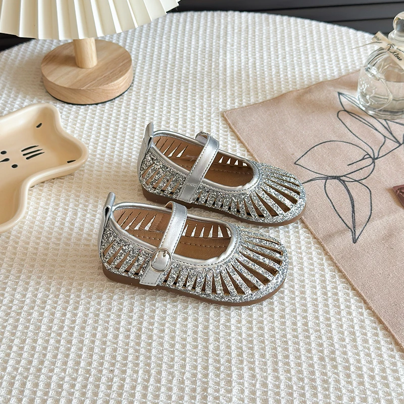 Girls Non Slip Summer Sandals Little Mermaid Princess Shoes