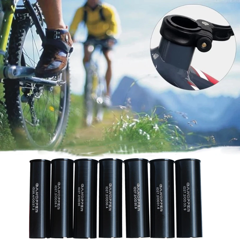 Saddle Tube Conversion Post Tube Adapter Light weight Reducing Sleeve Seat Post Shim Seat Tube Reducer Bicycle Seatpost Sleeve