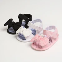 Summer New Baby Girl Sandals Multicolor Bowknot Tassel Anti-slip Soft Sole Newborns Infant First Walkers Baby Shoes 1
