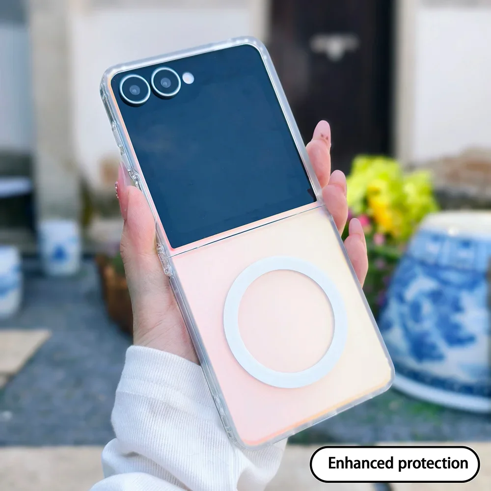 Sunshine Gradient Matte Magnetism Phone Case with Magsafe & Wireless Charging Compatibility