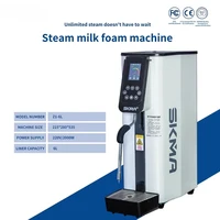 Water Boiler Coffee Milk Foam Maker Fully Automatic Single Head Milk Steamer Frother Commercial Heating Steam 2
