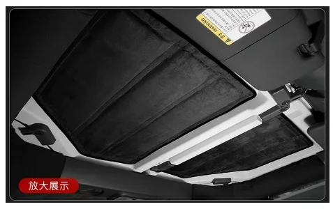 Sound Heat Insulation Pad For Jeep Wrangler JK 12-17 JL 18-21 2/4 Doors Hardtop Rear Window Ceiling Roof Heat Insulation Cottons