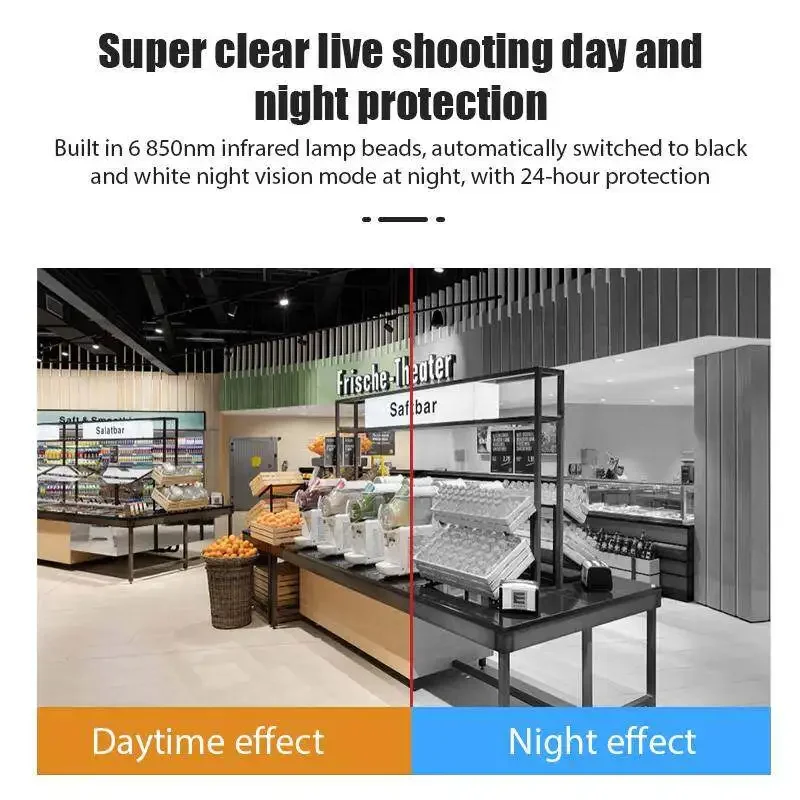 V380 wifi camera samrt USB 1080P Monitor Indoor Security 2MP CCTV night vision Auto security protection Camera Tracking 4