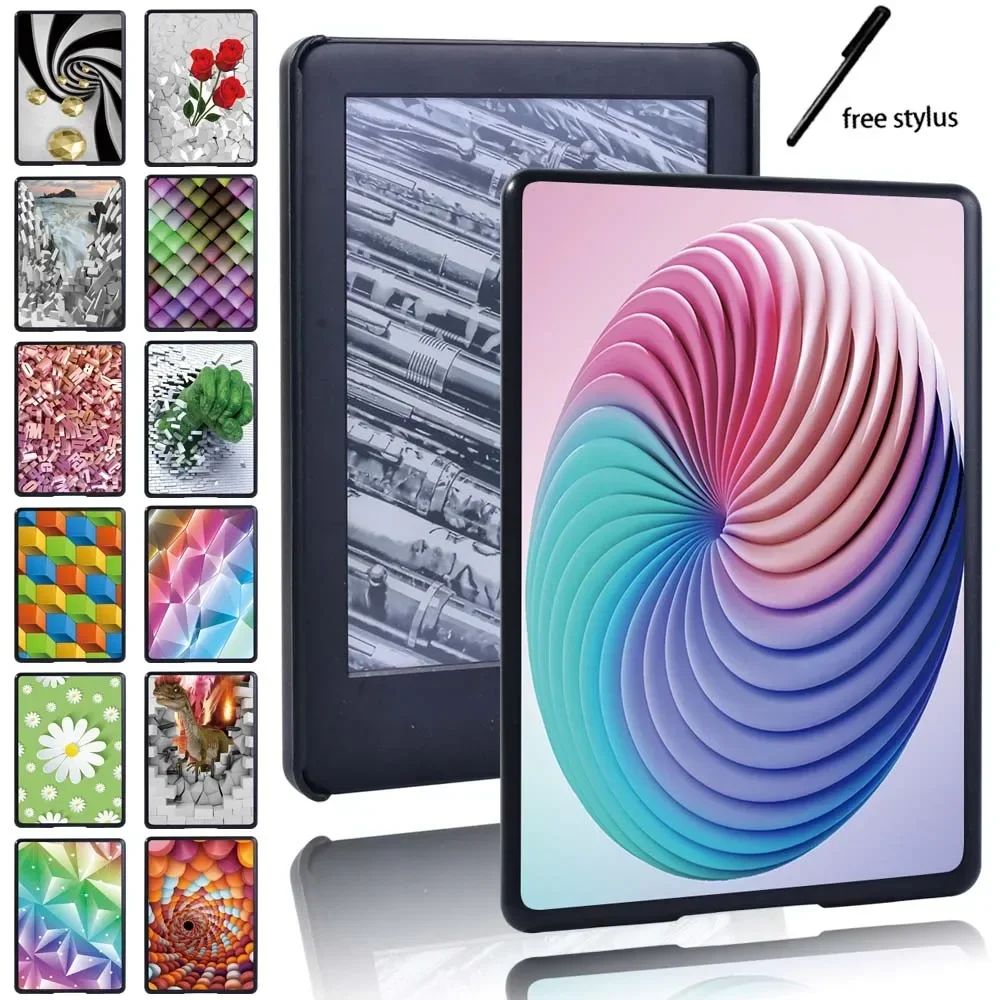 Custodia Per Tablet Kindle Per Kindle Paperwhite 4/Kindle Paperwhite 2/3/1/Kindle 8Th Gen/Kindle 10Th Gen 3D Pattern Print