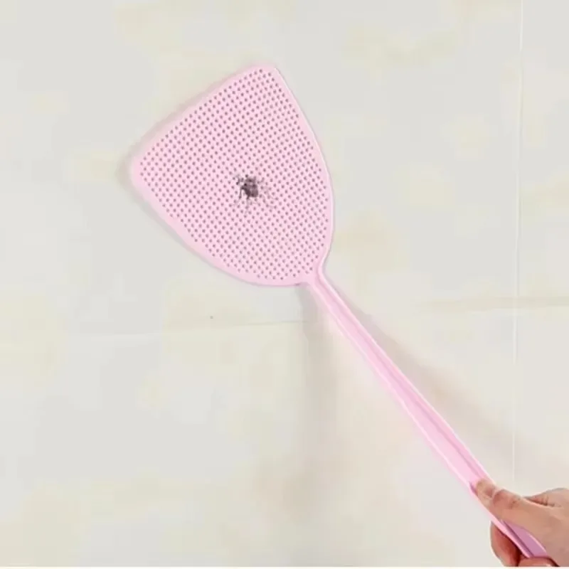 Durable Thickened Mosquito Swatter Long Handle Mesh Fly Swatter Manual Mosquito Killer Pest Control Insect Repellent Accessories