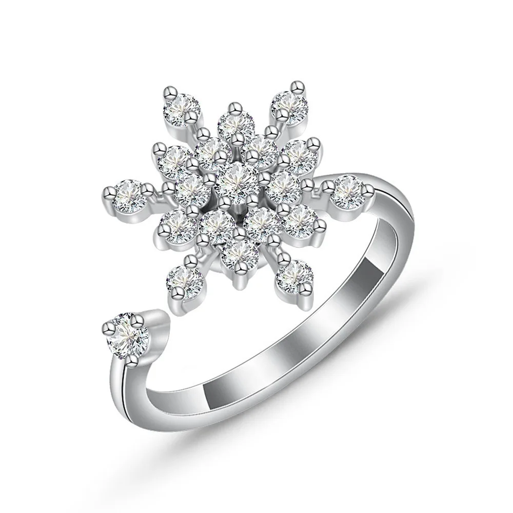 

2020 Mother's Day Engagement&Wedding Moissanite Lab Grown Diamond Band Ring Sterling Silver for Women