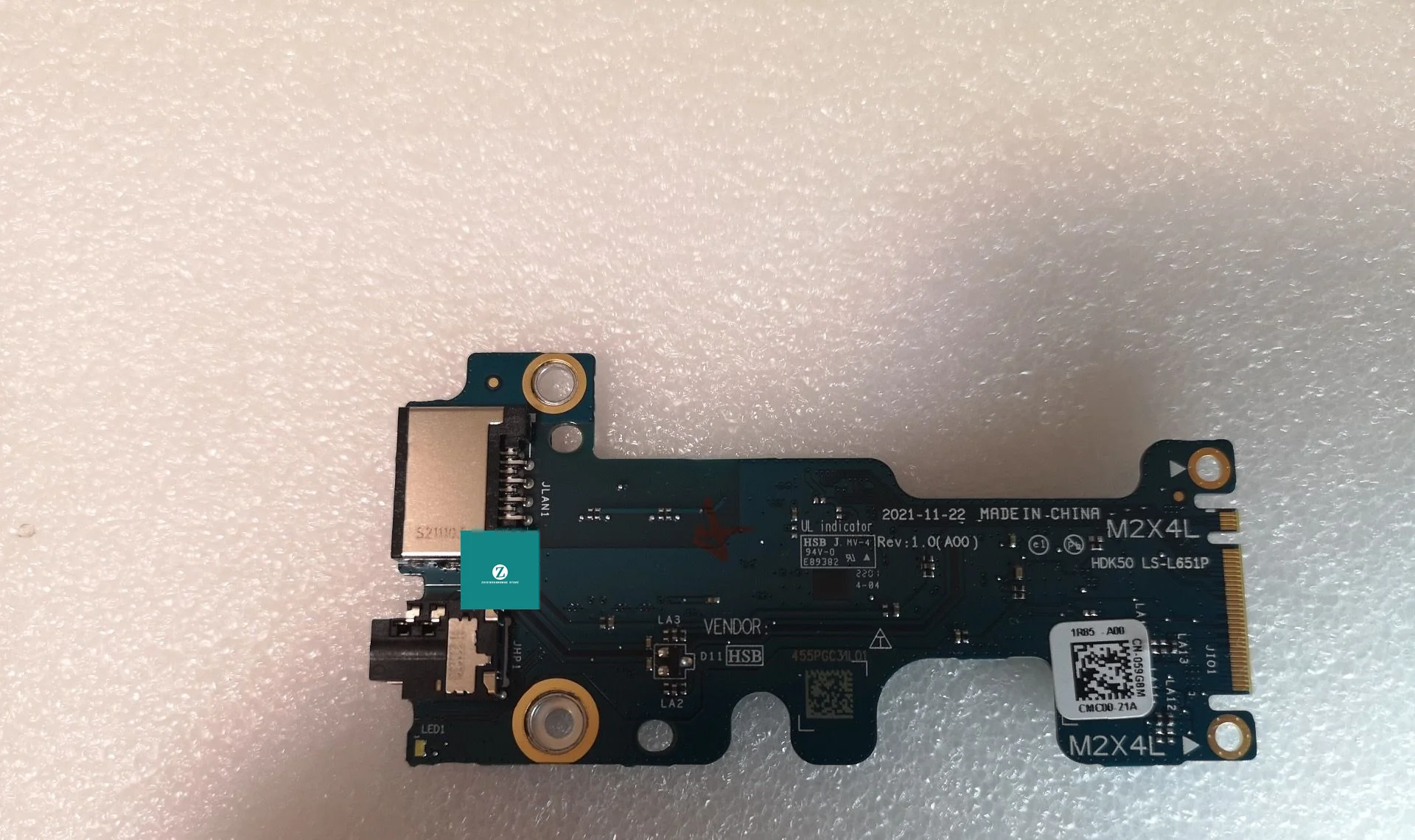 Per Dell G15 5520 Ethernet Scheda Audio 59G8M 059G8M Ls-L651P