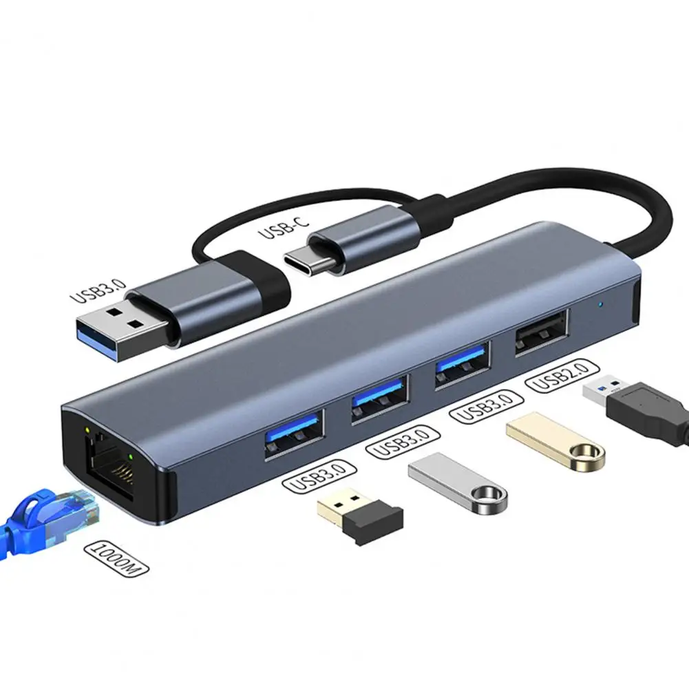

Док-станция для ноутбука 5 В 2, USB 3,0, RJ45, USB Type-C