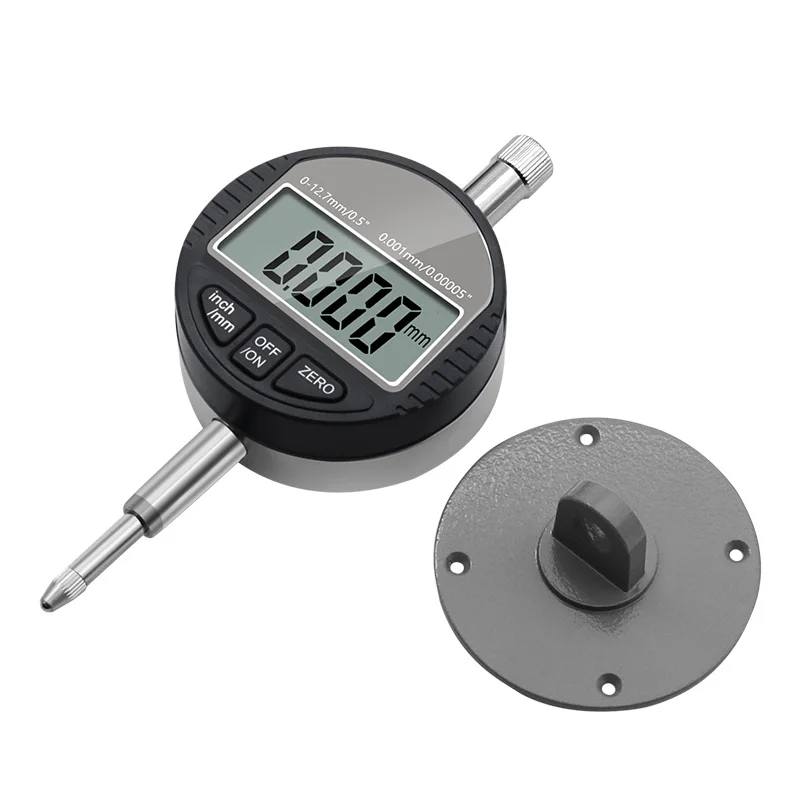 Digital Dial Indicator Dial Gauges Digital Micrometer Hour Type Indicator Precision Comparator Measuring Instruments 0.01mm/0.001