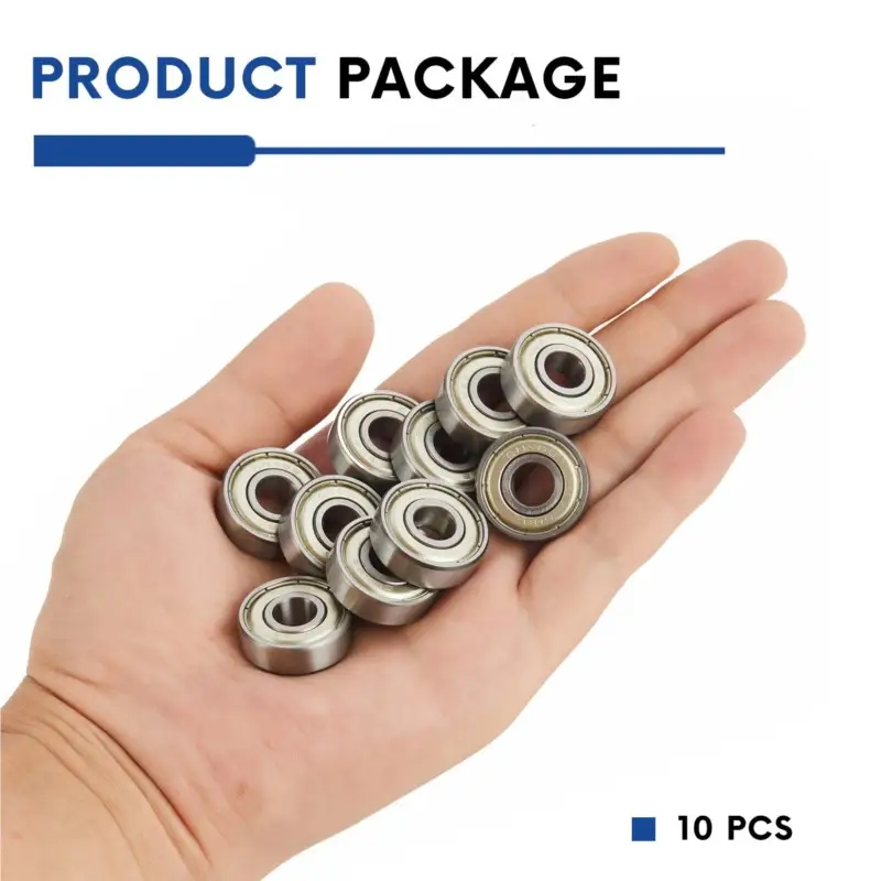10PCS High Speed Silent Small 603-699 604 605 606 608 8*22*7 mm 623 624 626 628 686 687 688 692 693 697 696 ZZ 2RS 2Z - Image 6