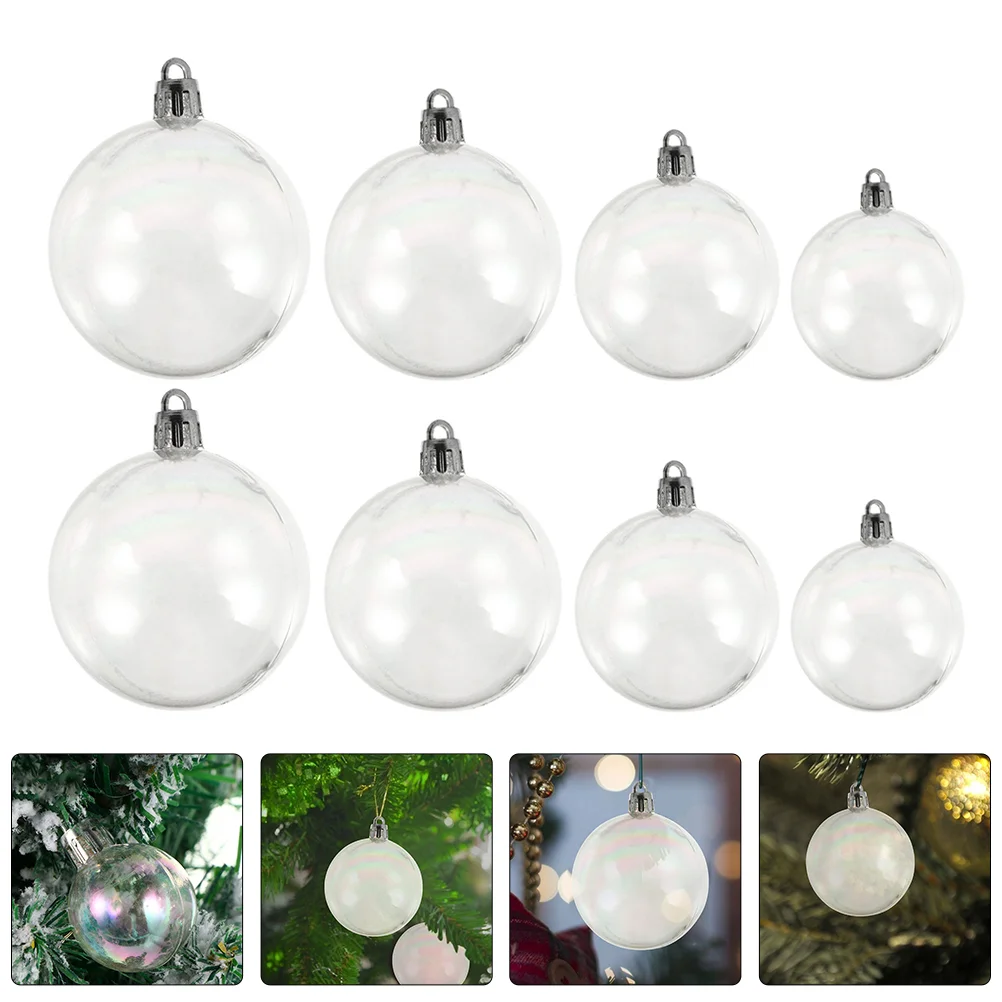 

20pcs Christmas Tree Hanging Balls Xmas Decorations Plastic Balls Christmas Tree Hanging Ornaments