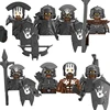 Military Building Blocks Solider Figures Movie Science Fiction Series Weapons Shield Knight Toys Gifts Medieval Mini Bricks MOC 2