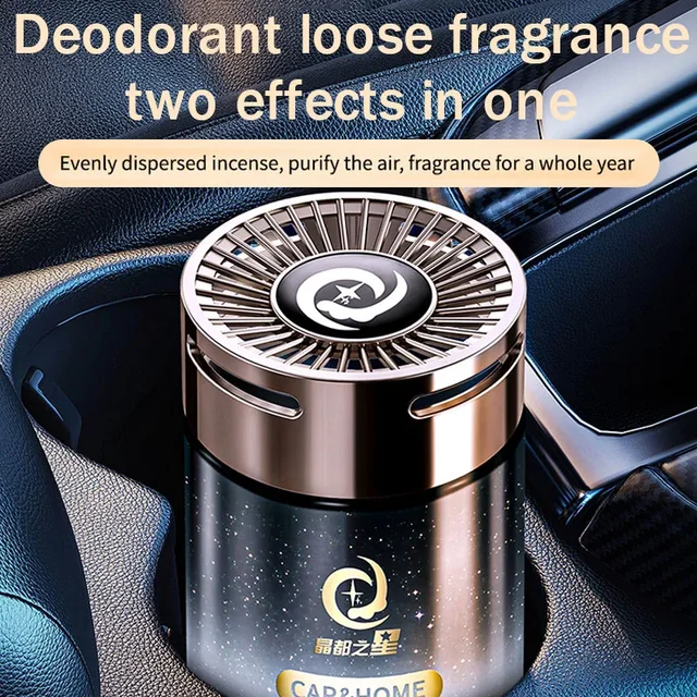 Hot Selling New Car Air Freshener Car Solid Fragrance Diffuser Long lasting Car Inside light fragrance Gifts 1