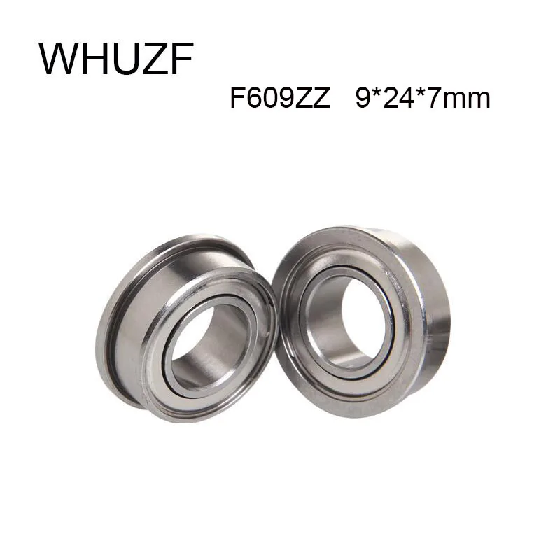 F609ZZ Flange Bearing 10/20PCS 9x24x7 mm ABEC 3 Flanged F609 Z ZZ Ball