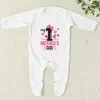 My First Mother;s Day Print Baby Sleepsuit Boys Girls Clothes Newborn First Mothers Day Babygrow Sleepsuit New Born Shower Gift 4