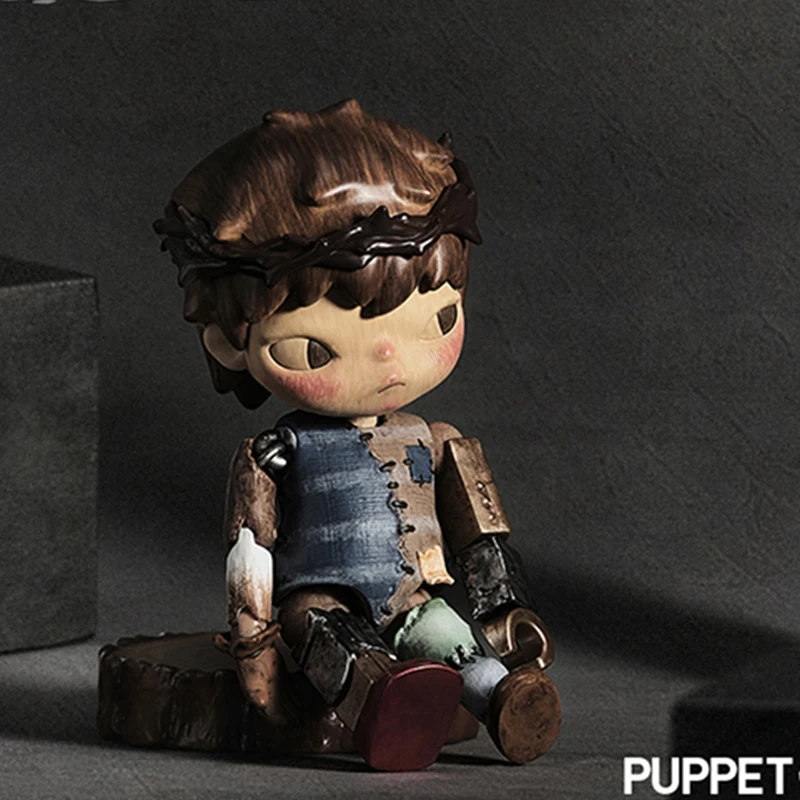 thumbnail image 1 of POP MART Hirono Reshape Series Blind Box Surprise Box Original Action Figure Cartoon Model Mystery Box Collection Girls Gift, 1 of 5
