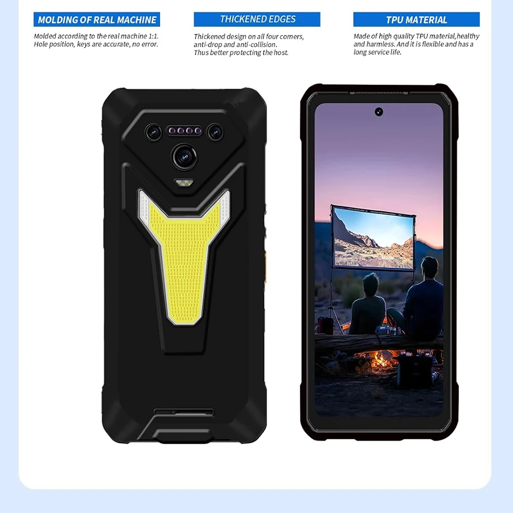 Durable Shockproof Anti-Fall TPU Back Case Cover