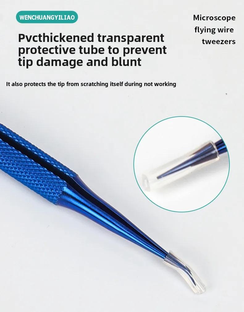 140cmx0.15mm flying wire tweezers professional phone electronic motherboard repairing antimagnetic electronics forceps