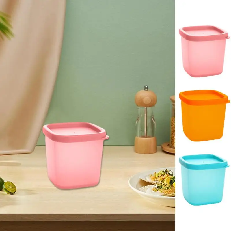 

Food Storage Containers Refrigerator Storage Box With Lid 230ml Portable Storage Containers For Fridge Cabinet Desk Kitchen
