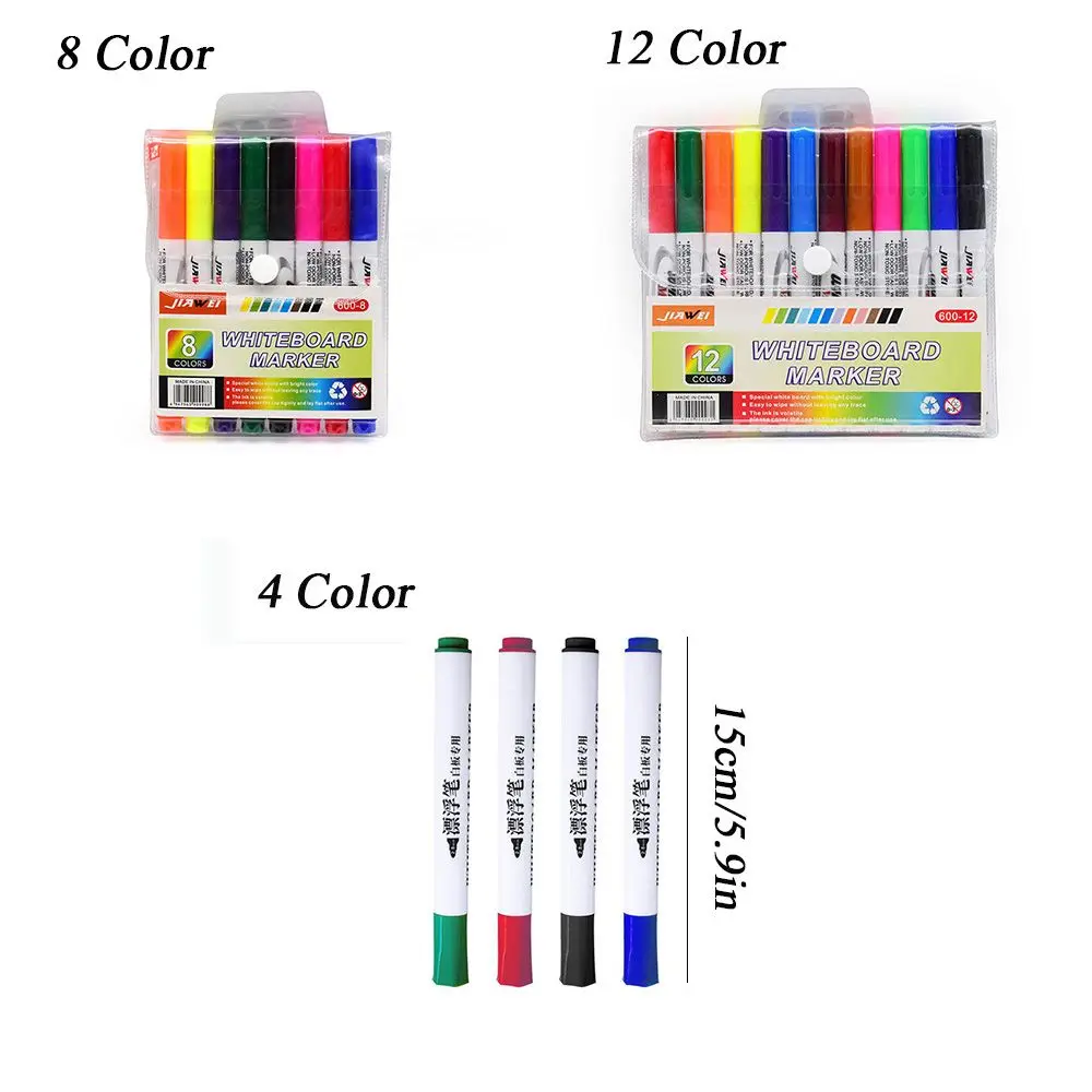8/12 Colors Magical Water Painting Pen Set, Water Floating Doodle/graffiti  Drawing Early Art Education Pens For Kids, Magic Whiteboard Marker - Temu  Germany