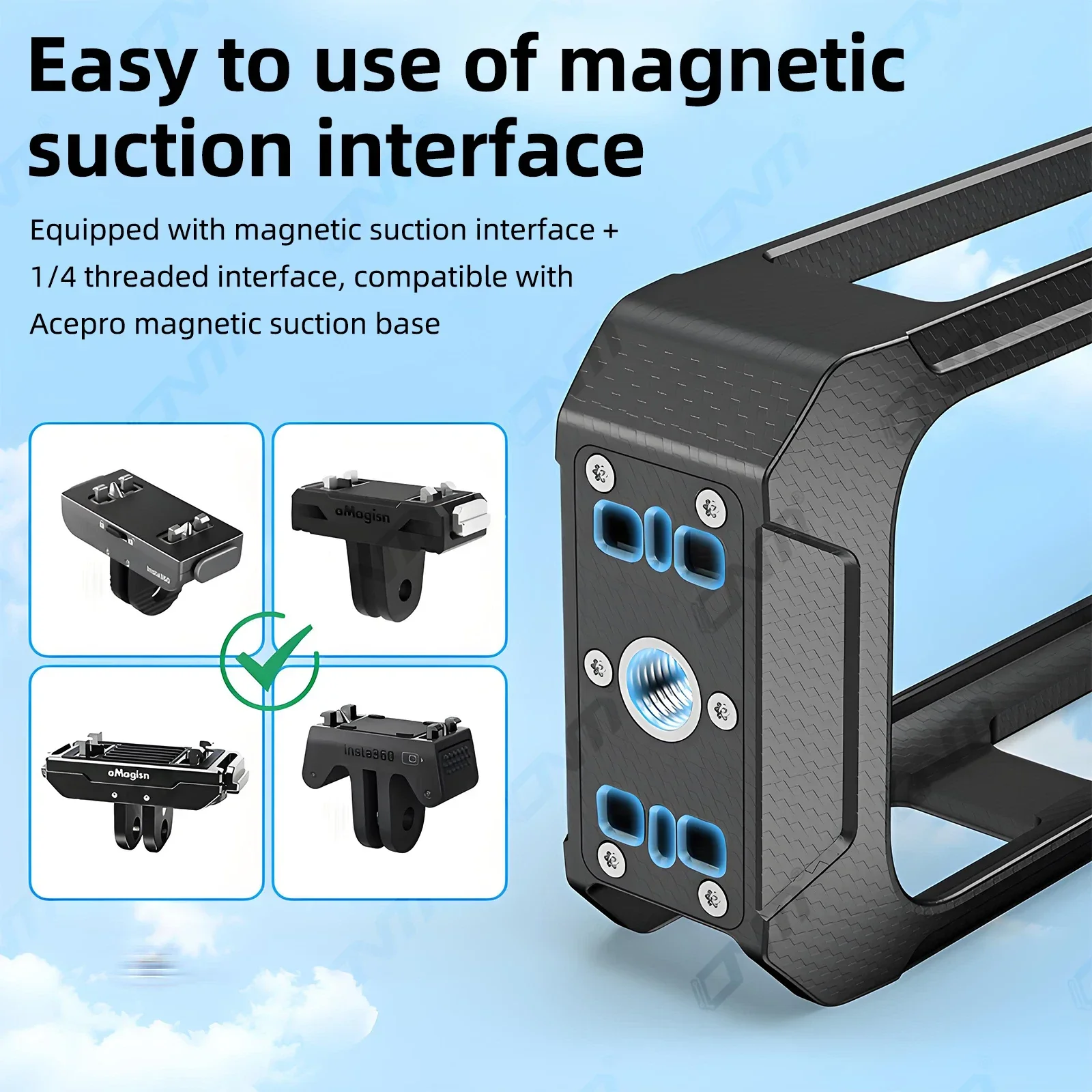Insta360 X5 Frame Cage 4