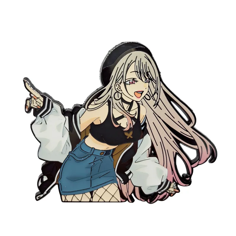 

A3227 Classic Japanese Anime Enamel Pin Girls Women Brooch on Clothes Lapel Pins for Backpack Briefcase Badges Accessories