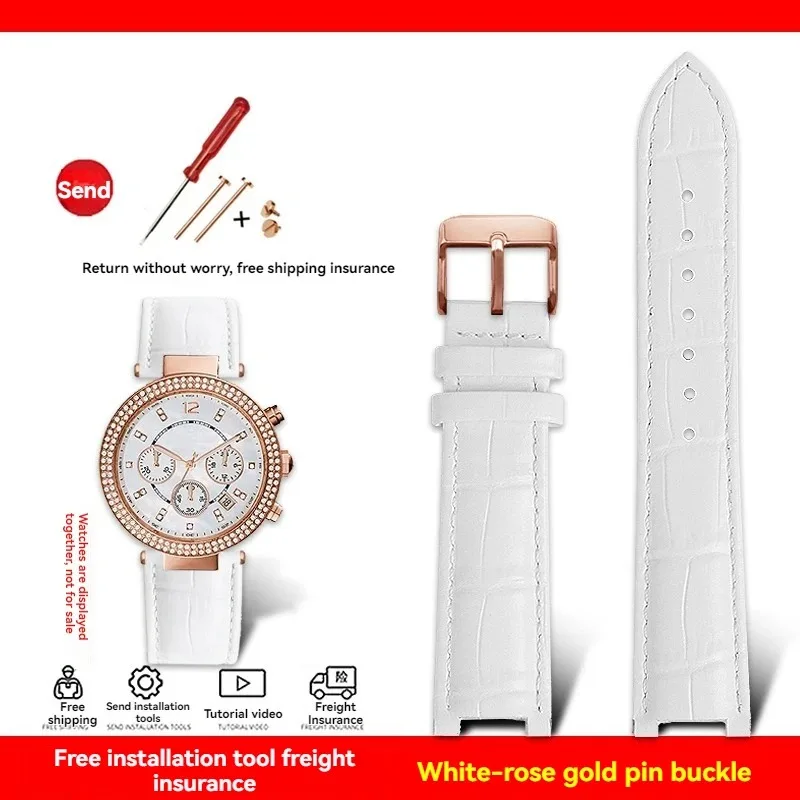 Luxurious Genuine Leather Watch Strap – Premium Cowhide Calfskin, Various Sizes Available